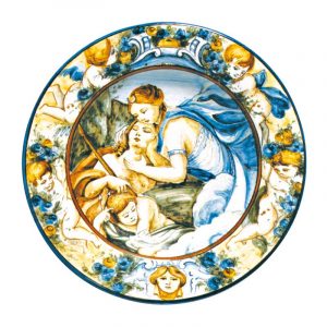 Piatto istoriato "Diana ed Eudimione" Aulica13 - PTI-ST 5