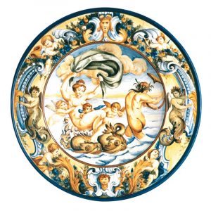 Piatto istoriato "Trionfo di Galatea" Aulica20 - PS2