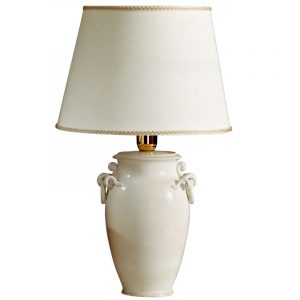 Lampada alta con torciglioni