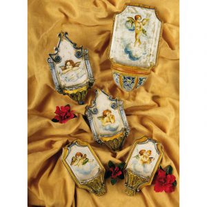 Acquasantiera “Putto Raffaellesco” Bomboniere1 BAQ-07