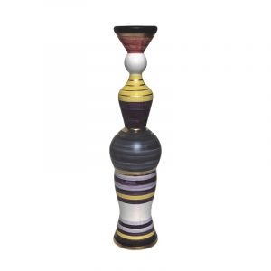 Fanciulla d'Abruzzo in ceramica "Golden Korai"