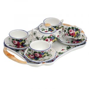 Servizio da caffè per 4 persone con zuccheriera