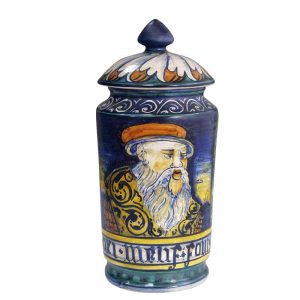 Albarello portaspezie "Uomo Orientale" Orsini-colonna1 - OC-35