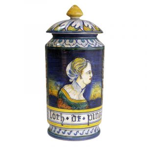 Albarello portaspezie "La Dama" Orsini-colonna10 - OC-36