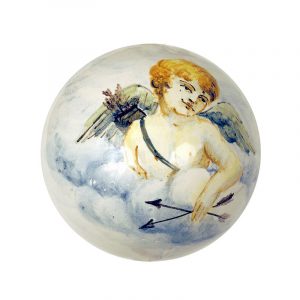 Pallina-di-Natale-in-ceramica-di-Castelli-"Sole-fondo-azzurro"-sole-PH-45-cm.8-10