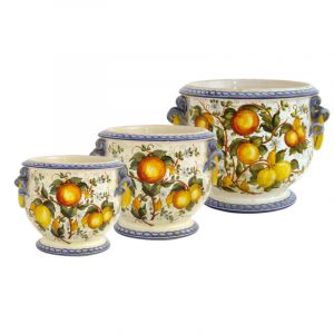Portavaso con torciglioni mediterranea8 MD-08