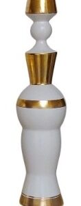 Fanciulla d'Abruzzo in ceramica "White Golden"